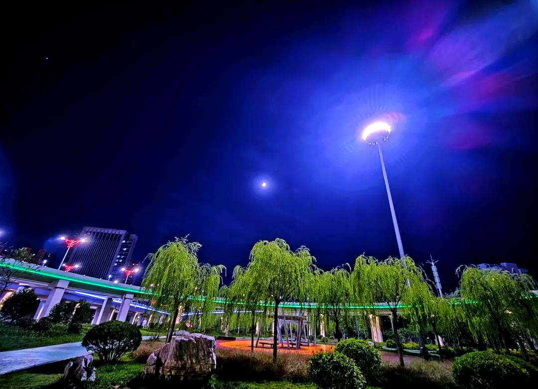 潍坊北海路:四季风光与中秋赏月的绝佳去处