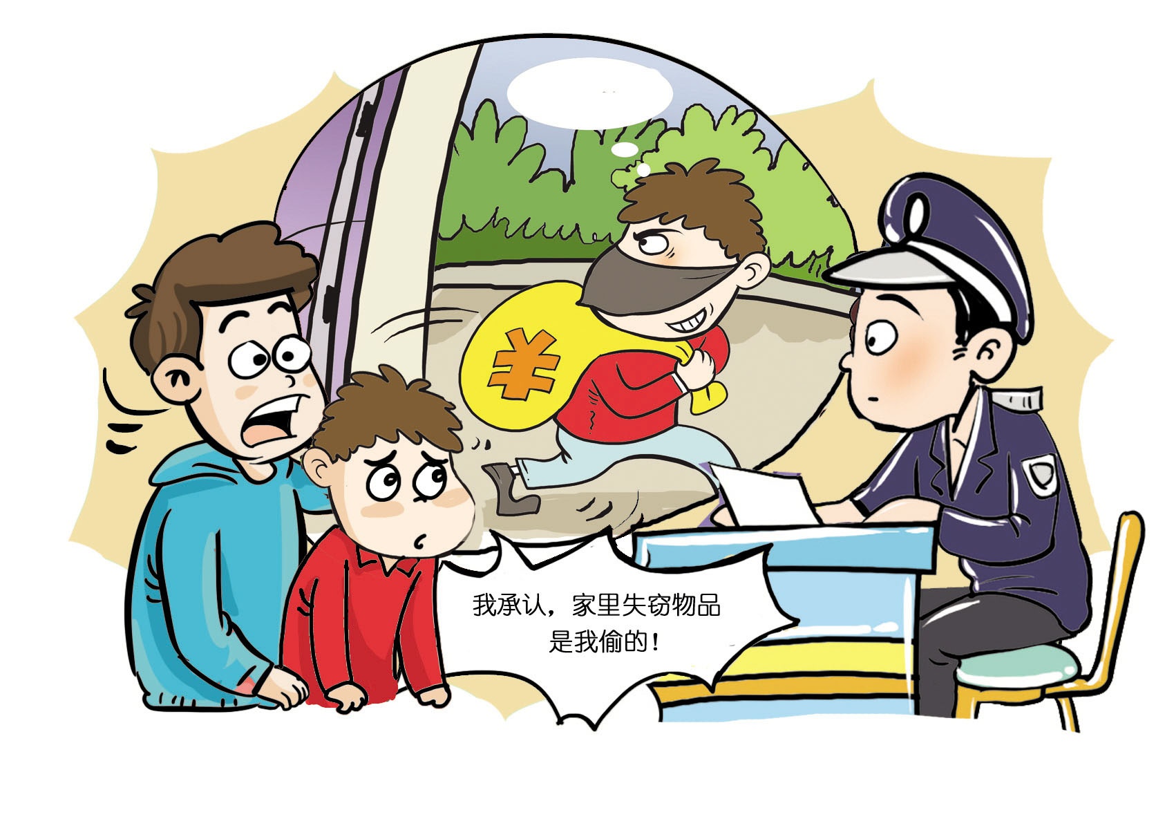 伪装入室盗窃 偷拿自家钱财 这到底算不算犯罪?