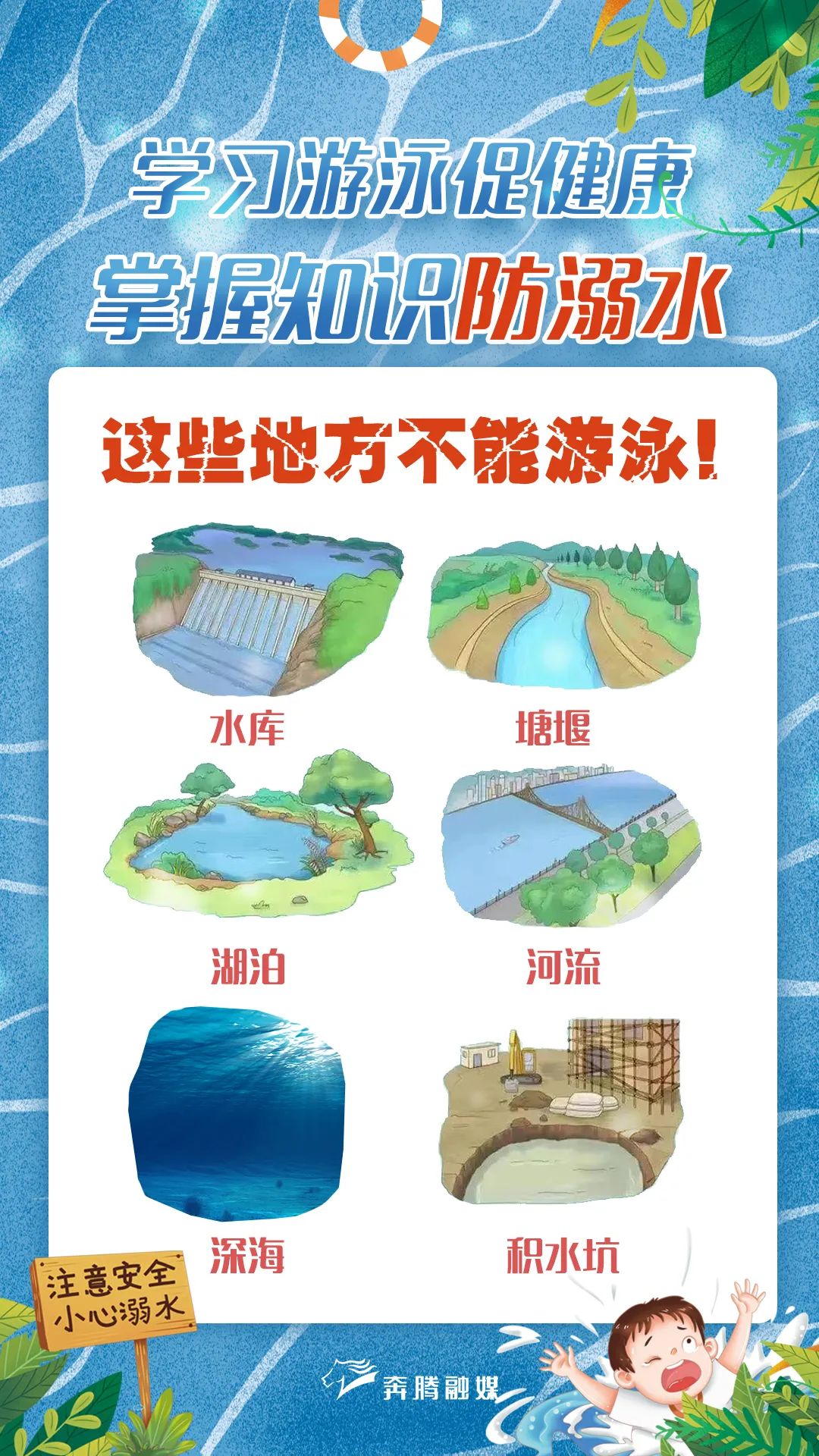 暑期安全|防溺水:警惕这些高风险地点!