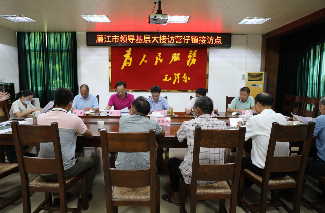 林海武基层接访,为群众排忧解难