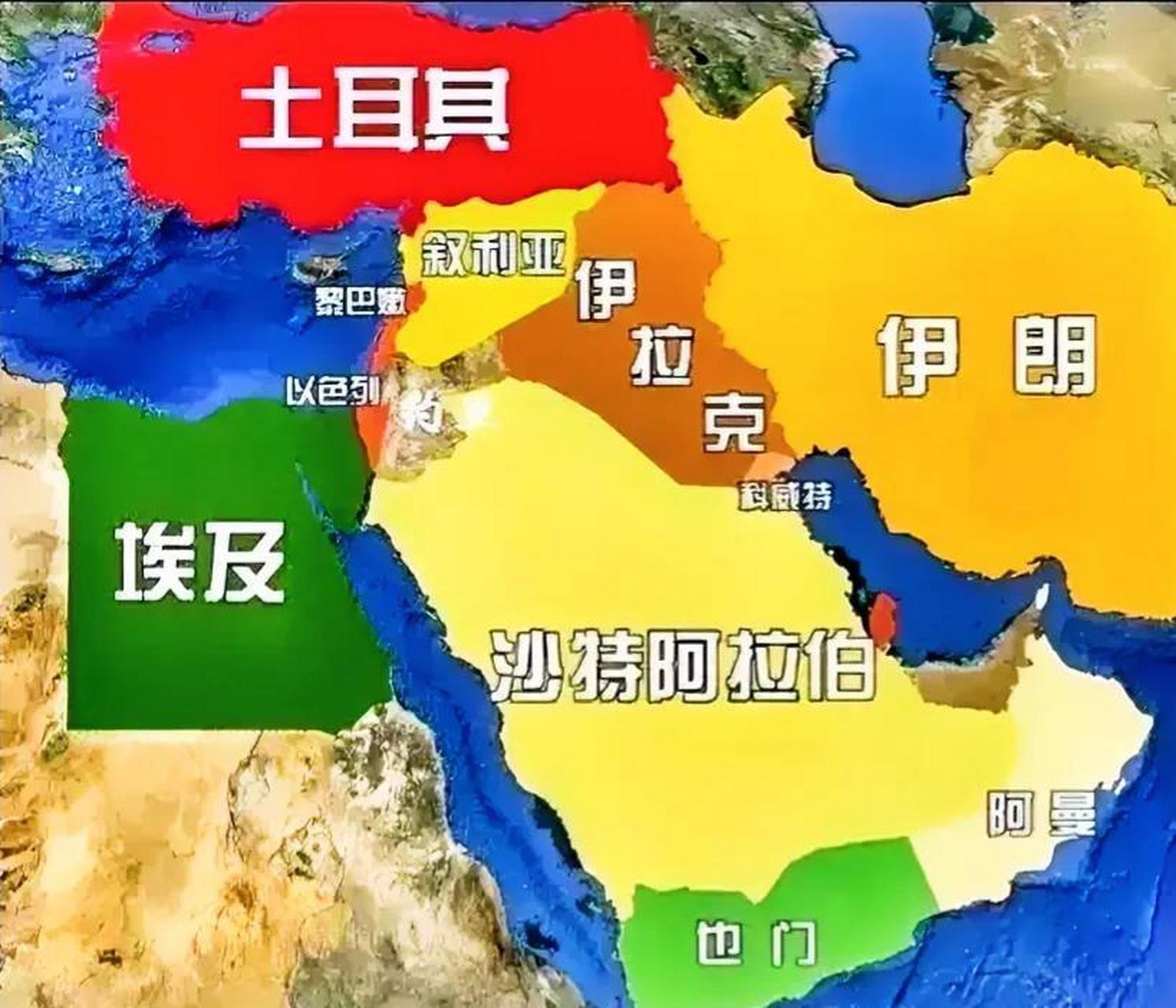 以色列地理位置图图片