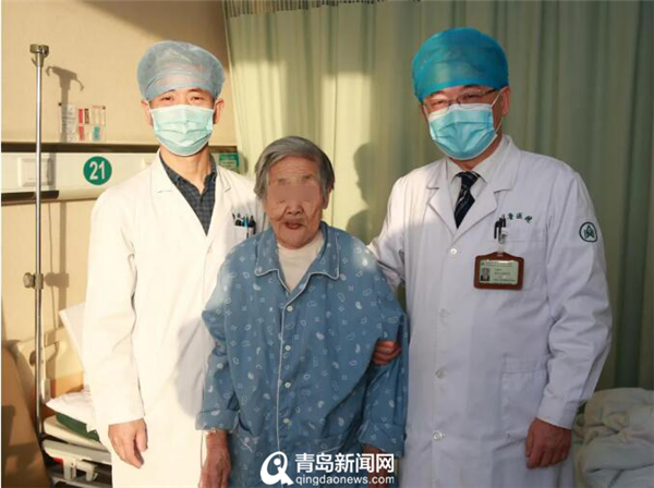 95歲老人成功置換髖關節 術後2天就能下床走路