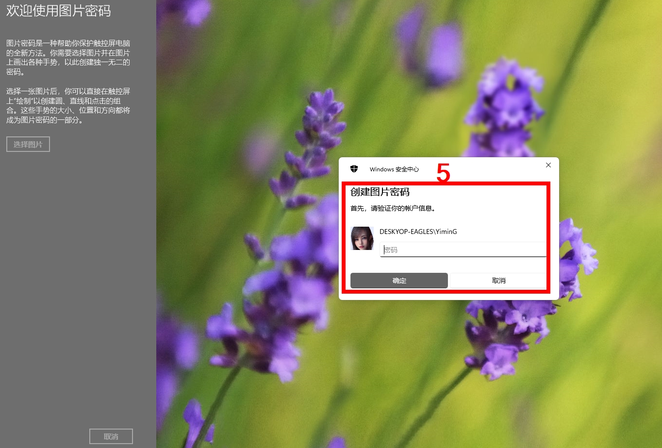 为win10,win11设置更安全高效的图片密码,打造个性化解锁方式