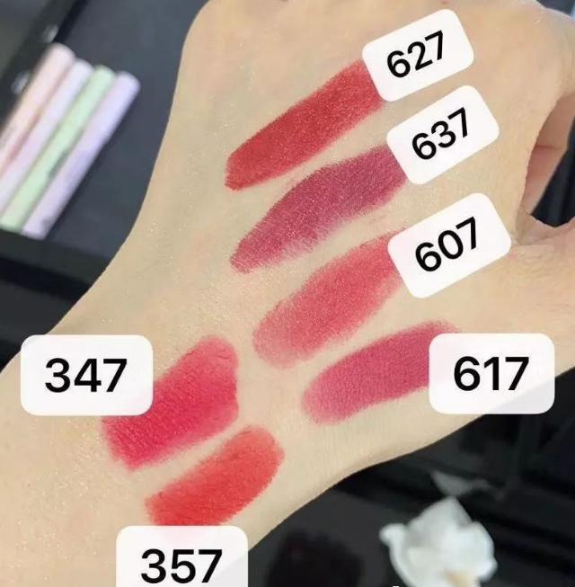 香奈儿的口红色号