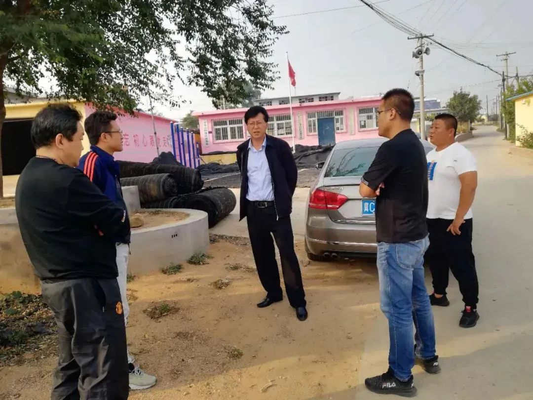 张洪顺调研农村人居环境整治工作
