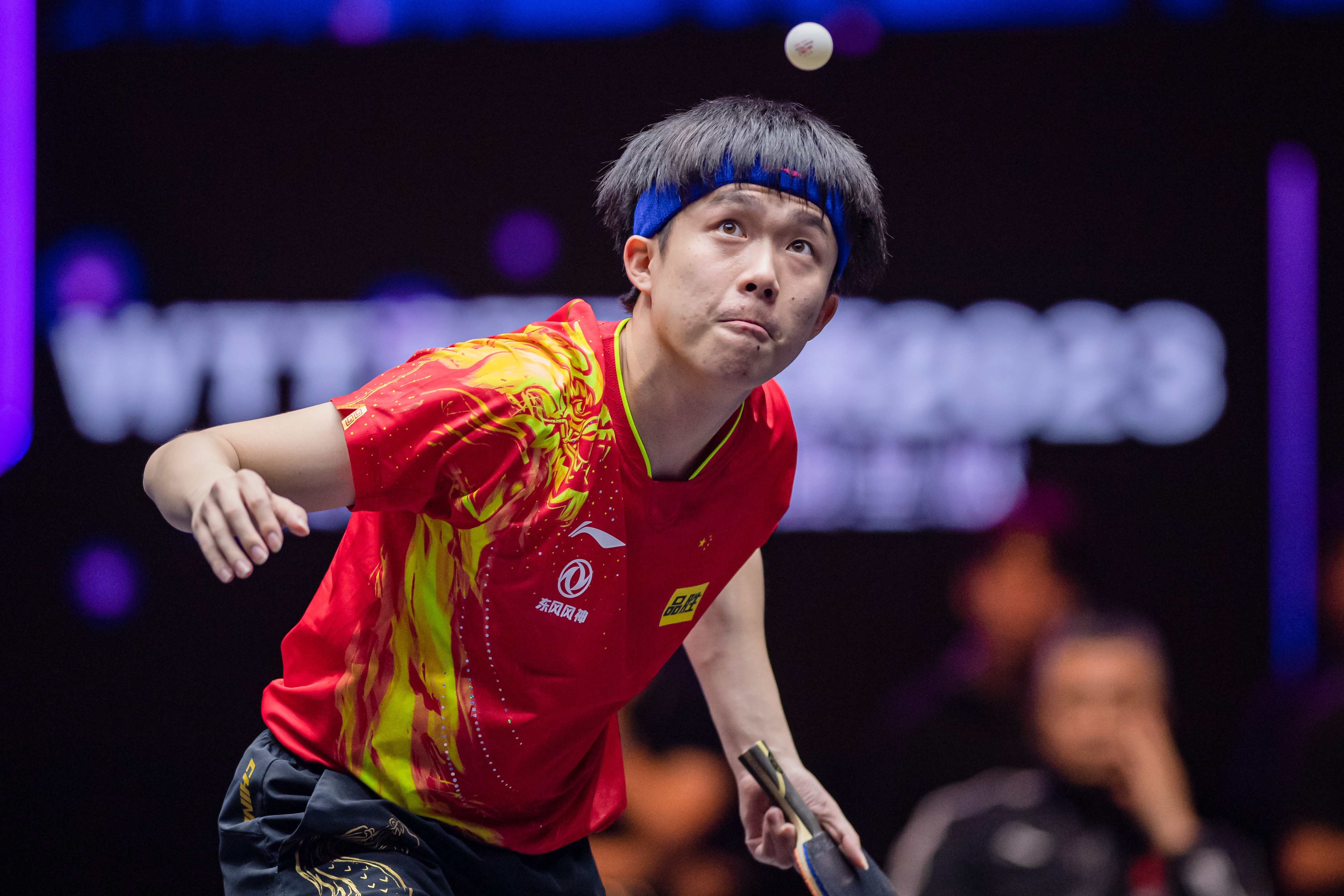 乒乓球——澳门冠军赛:王楚钦男单夺冠