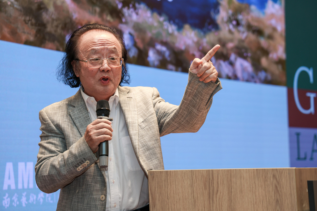 高尔夫风景——张少侠油画作品展在母校南京艺术学院举办