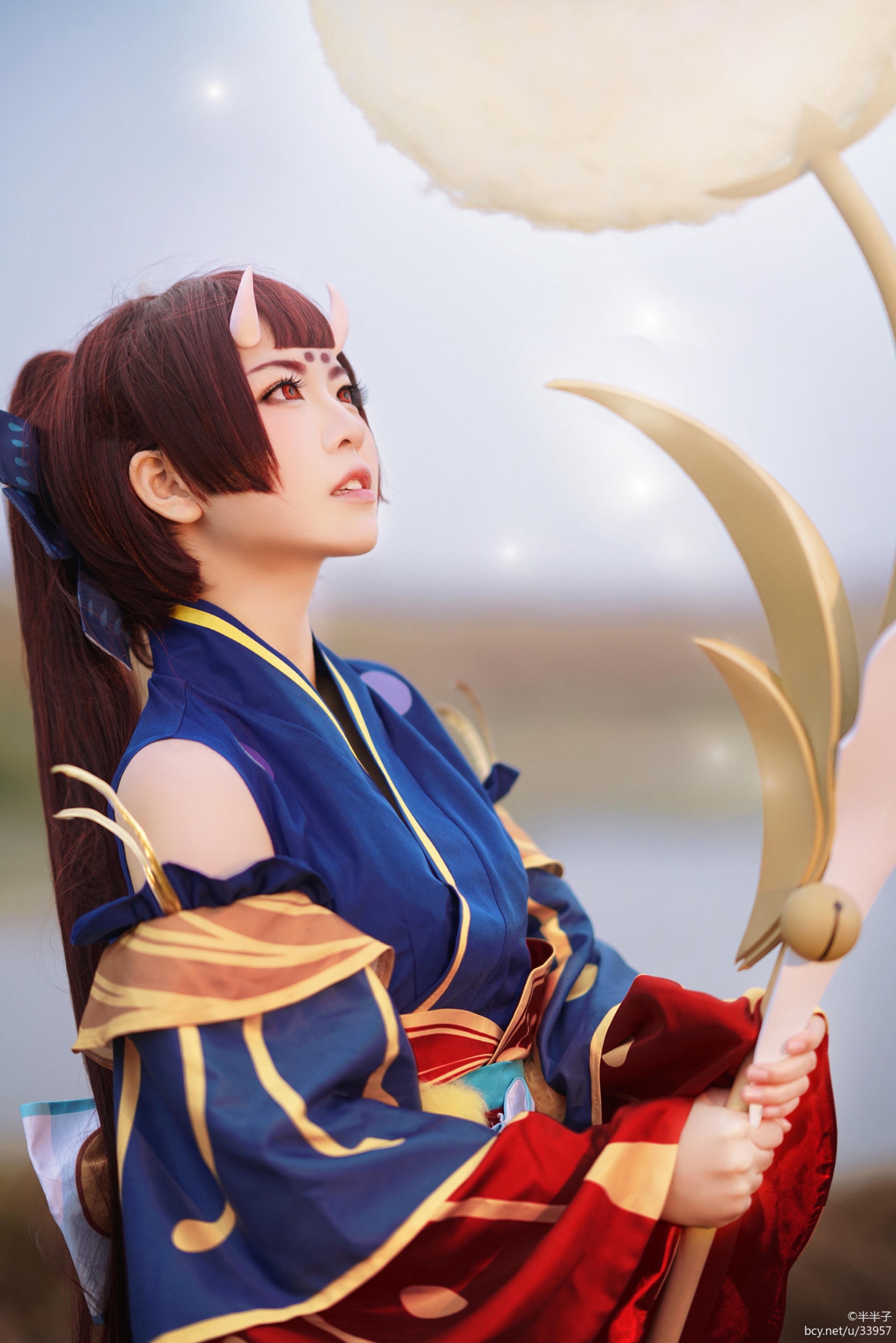 二次元cos:阴阳师·萤草丨半半子