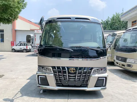 成都考斯特改装 2023款丰田考斯特14座商务接待车