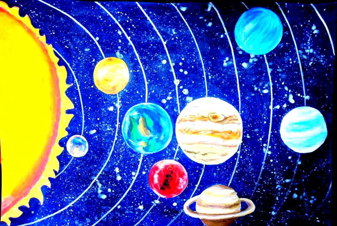 第一届地球与行星科学科普作品大赛科普绘画优秀奖作品精选