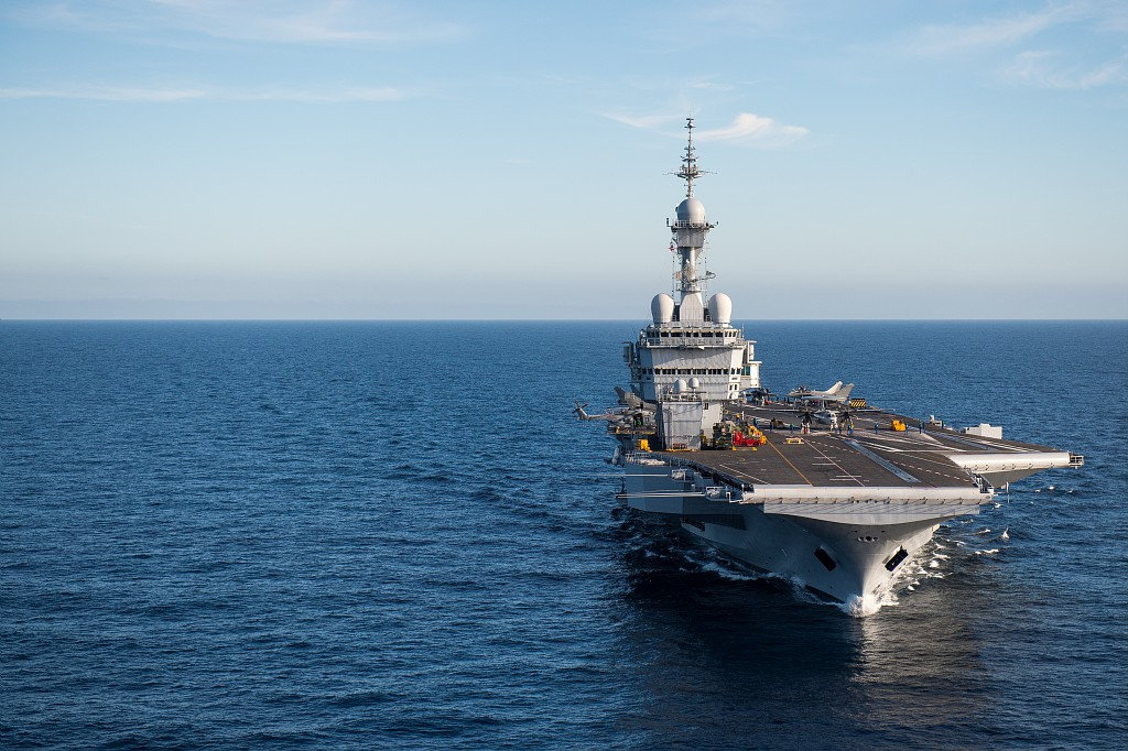 重出江湖的法兰西戴高乐号核动力航母
