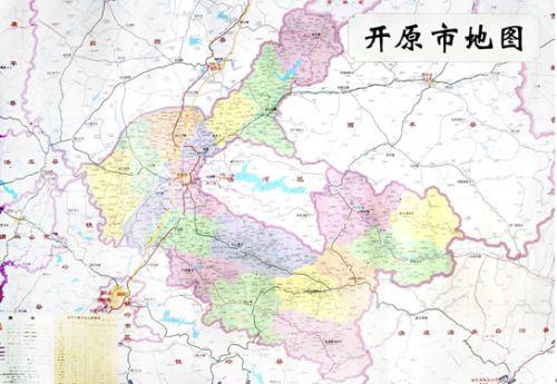 开原地图为什么像玉如意一样,高耸突兀地指向吉林伊通方向