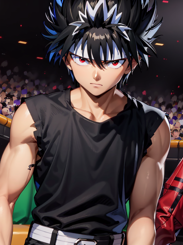 《幽游白书》各种画风的飞影 头像 壁纸