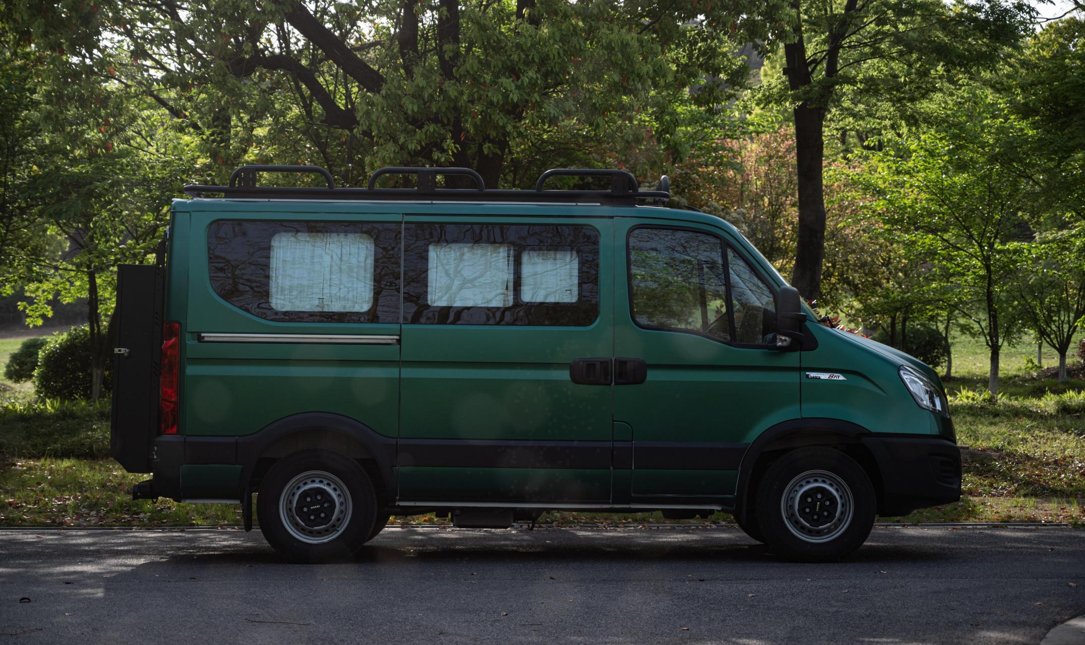 房车#新星依维柯宿营车,短小精悍的b型钢炮,官方27.8万价格.