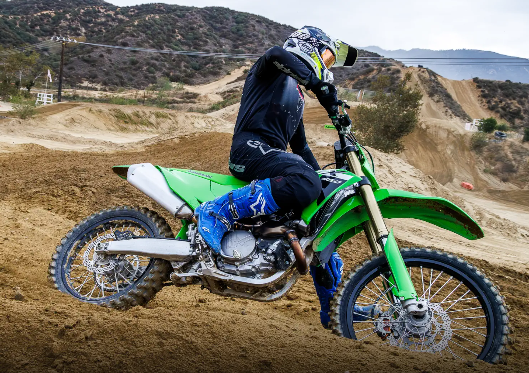 2024款川崎越野摩托kx450详解,发动机升级,电控更丰富