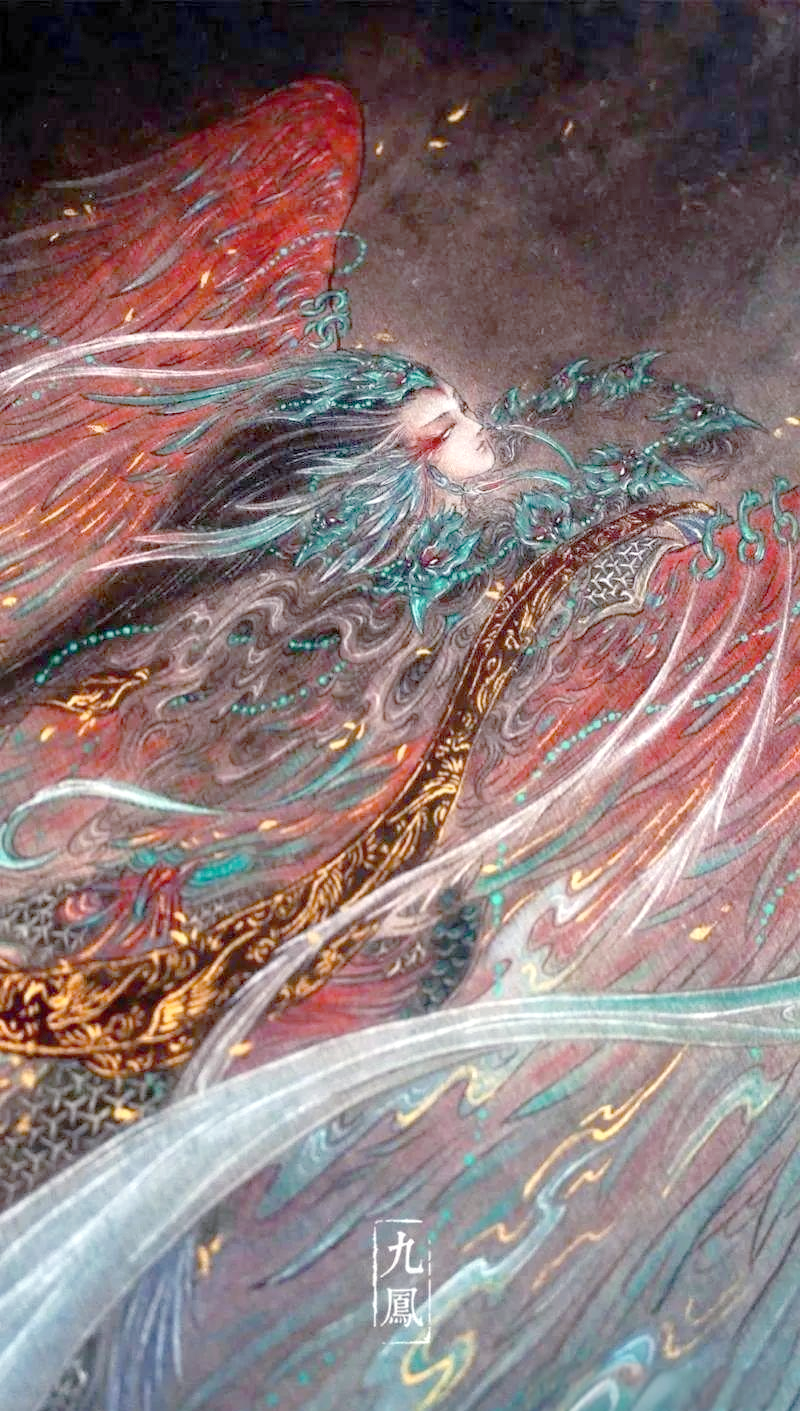 国风画师杉泽:一笔画出群鬼神,传承华夏神话之美