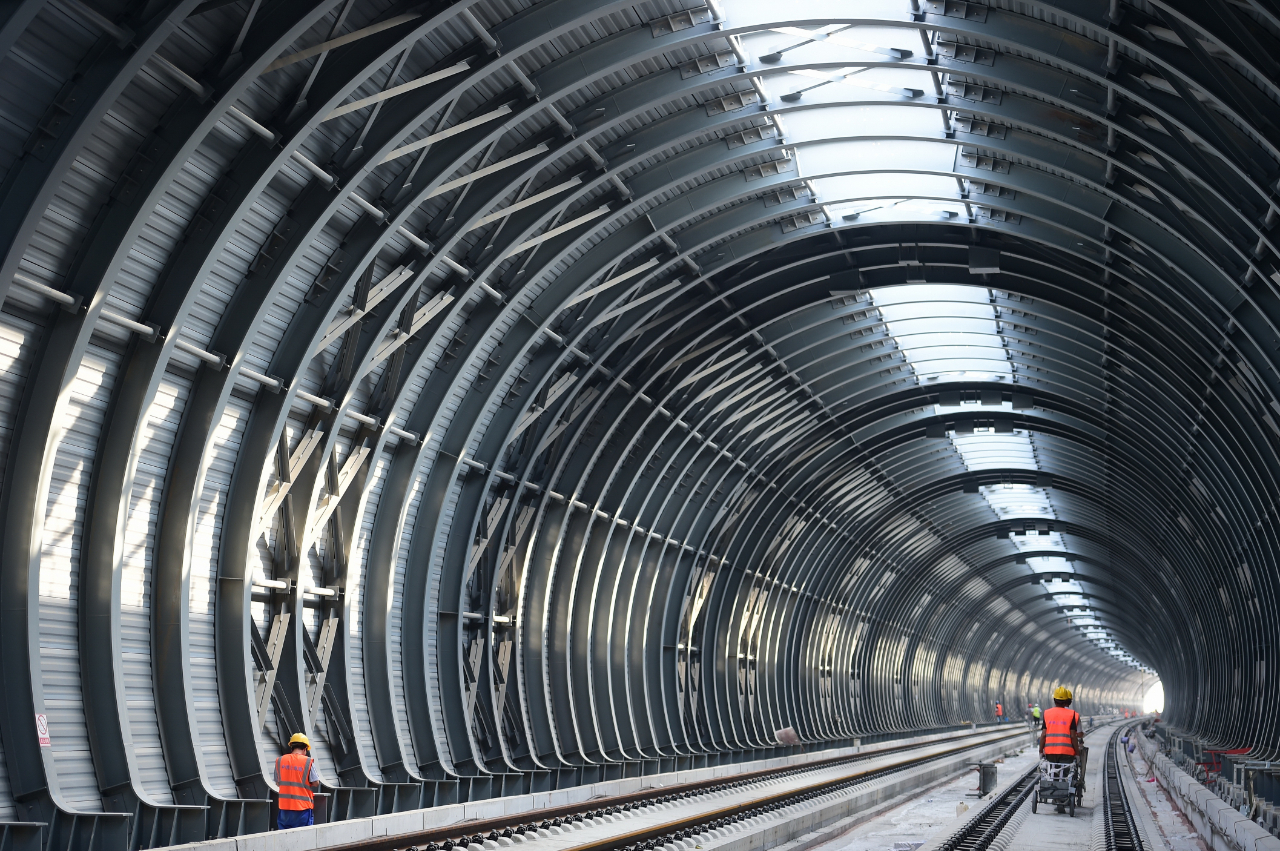 京雄城际全封闭式"隔音隧道"建成