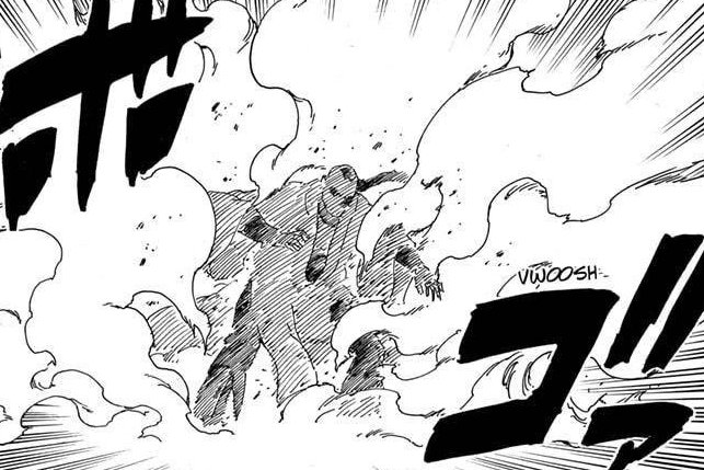 博人传漫画46:果心居士使用蛤蟆油炎弹,但他却不是完整的自来也