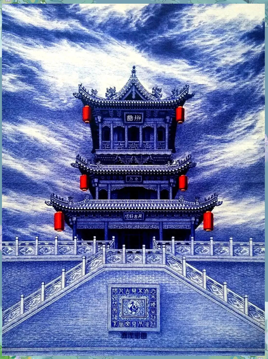 诸葛清嘉的钢笔画:山西古建筑的艺术再现