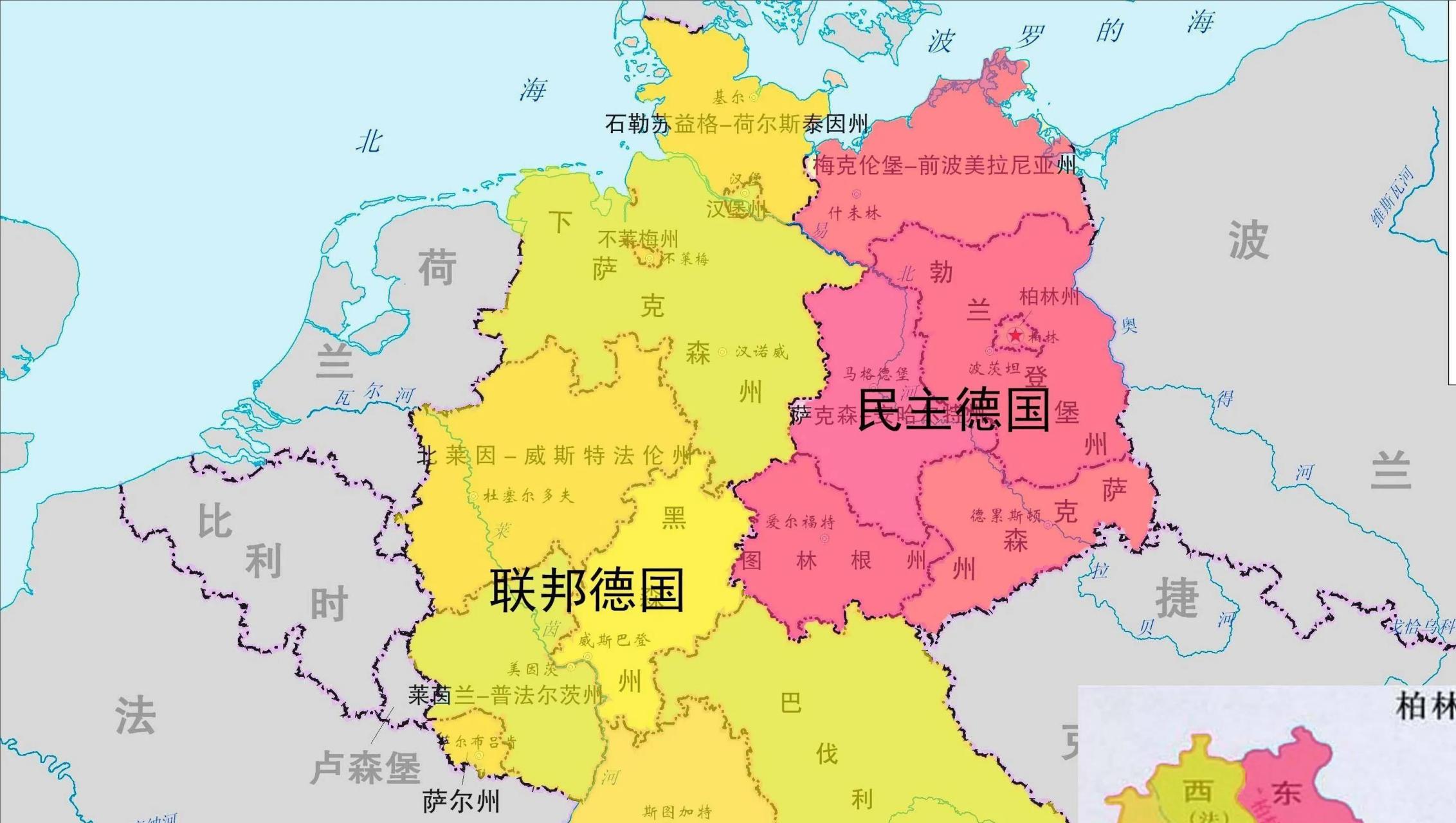 德意志第一帝国地图图片