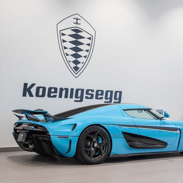 2021 浅蓝色柯尼塞格 regera