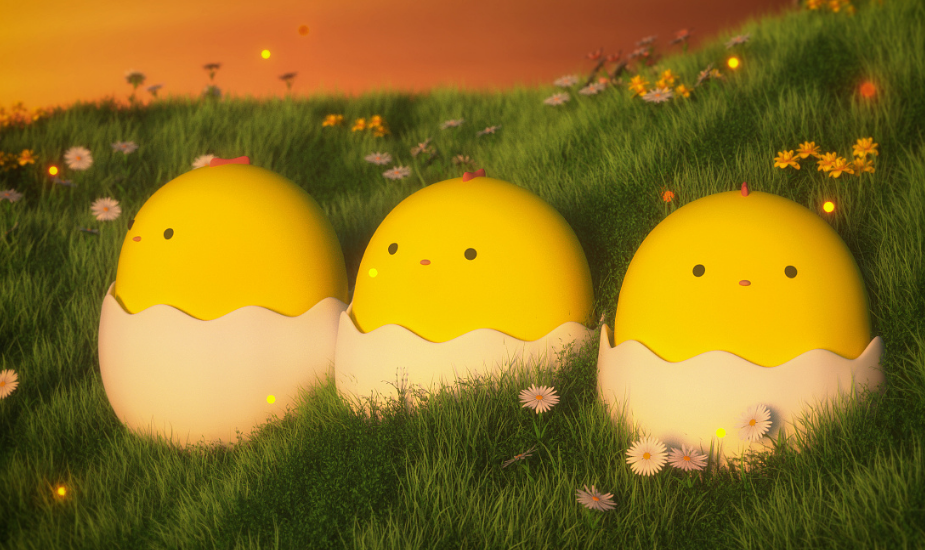 奔跑吧小萌鸡夜空里亮晶晶叫什么名字