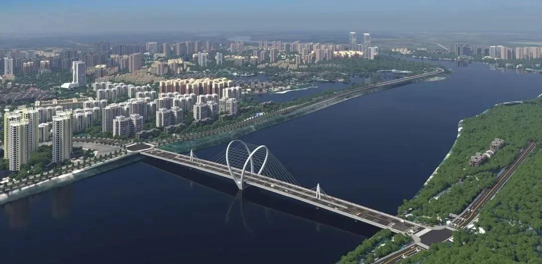 彭山岷江大桥将要试通行了,走!去体验下