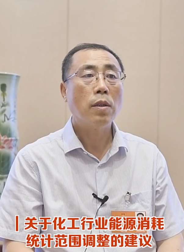 人大代表尹兆林:建议科学调整化工行业能耗总量统计范围