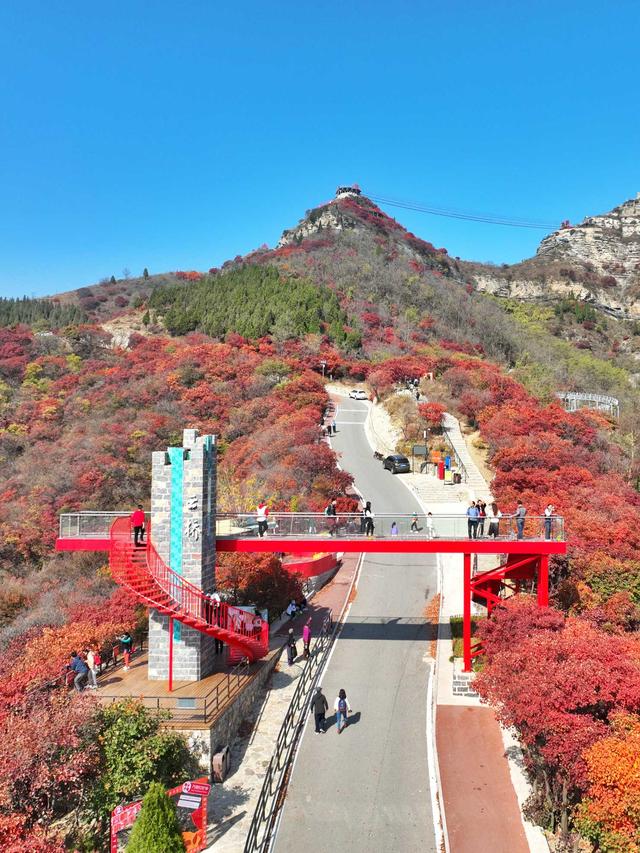 淄川红叶景点大全图片