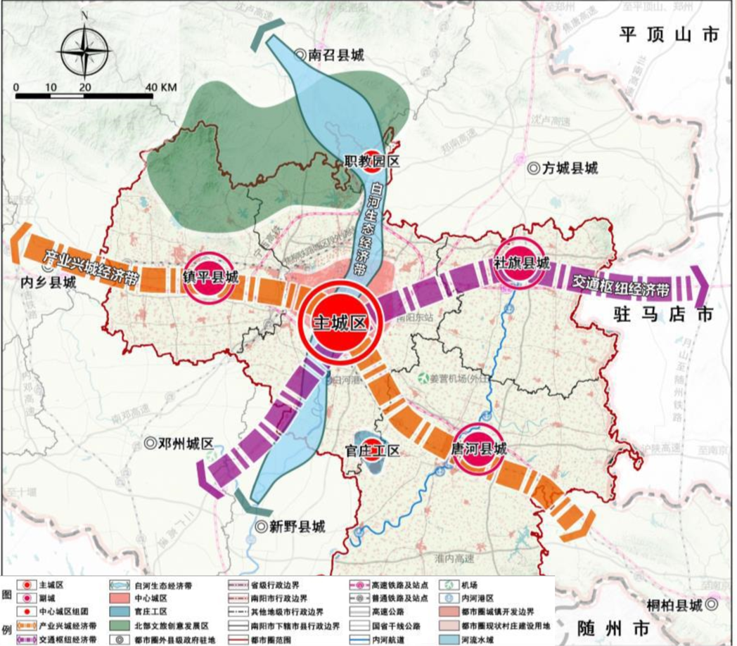 南陽市及11縣市國土空間總體規劃021-2035公示版2合集