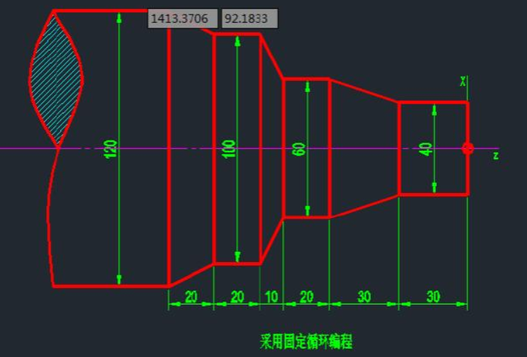1,数控车床g71格式为 g71u_ r_ g71p_ q_ u_ w_ f_ 参数说明 第一行