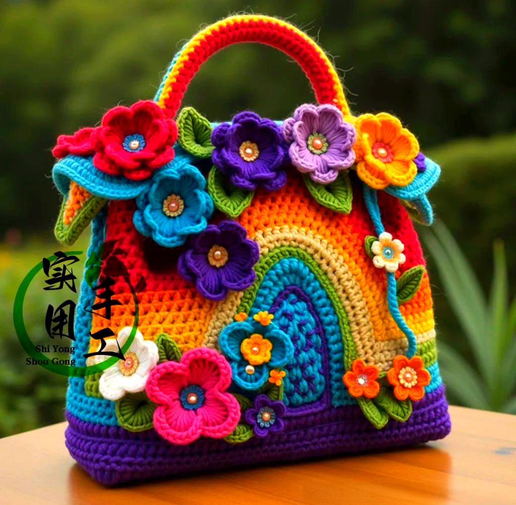 打造花仙子手提包,享受独特钩针编织体验