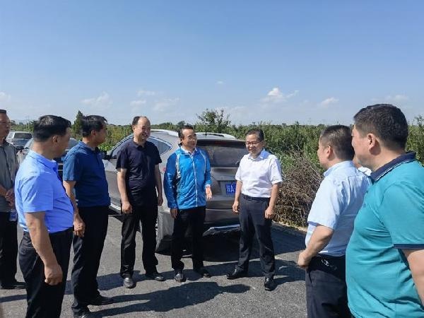 局长邢步宜检查督导交通重点建设项目