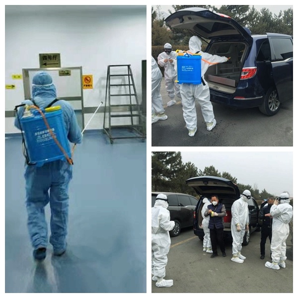 呼和浩特市殡仪馆开展"两节一会"疫情防控应急演练