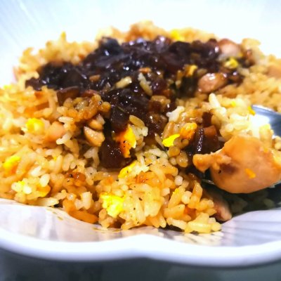 2021创意料理组——创意"食"光 黑椒鸡肉炒饭