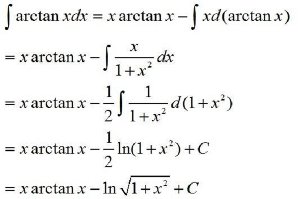 arctanx的n阶导数