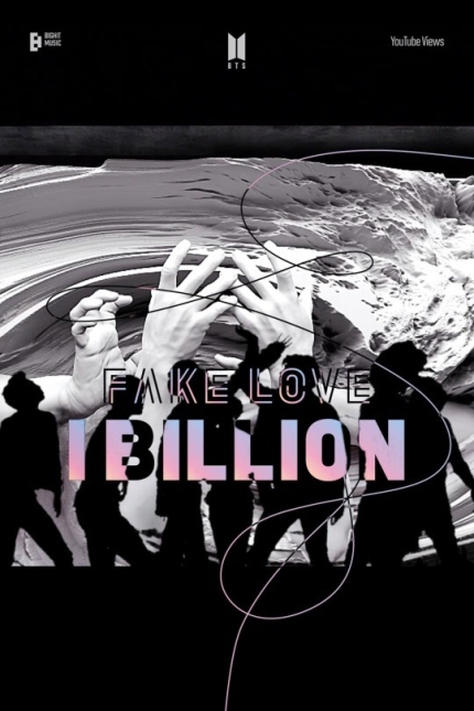 防弹少年团,《fake love》mv播放量突破10亿次……第5支