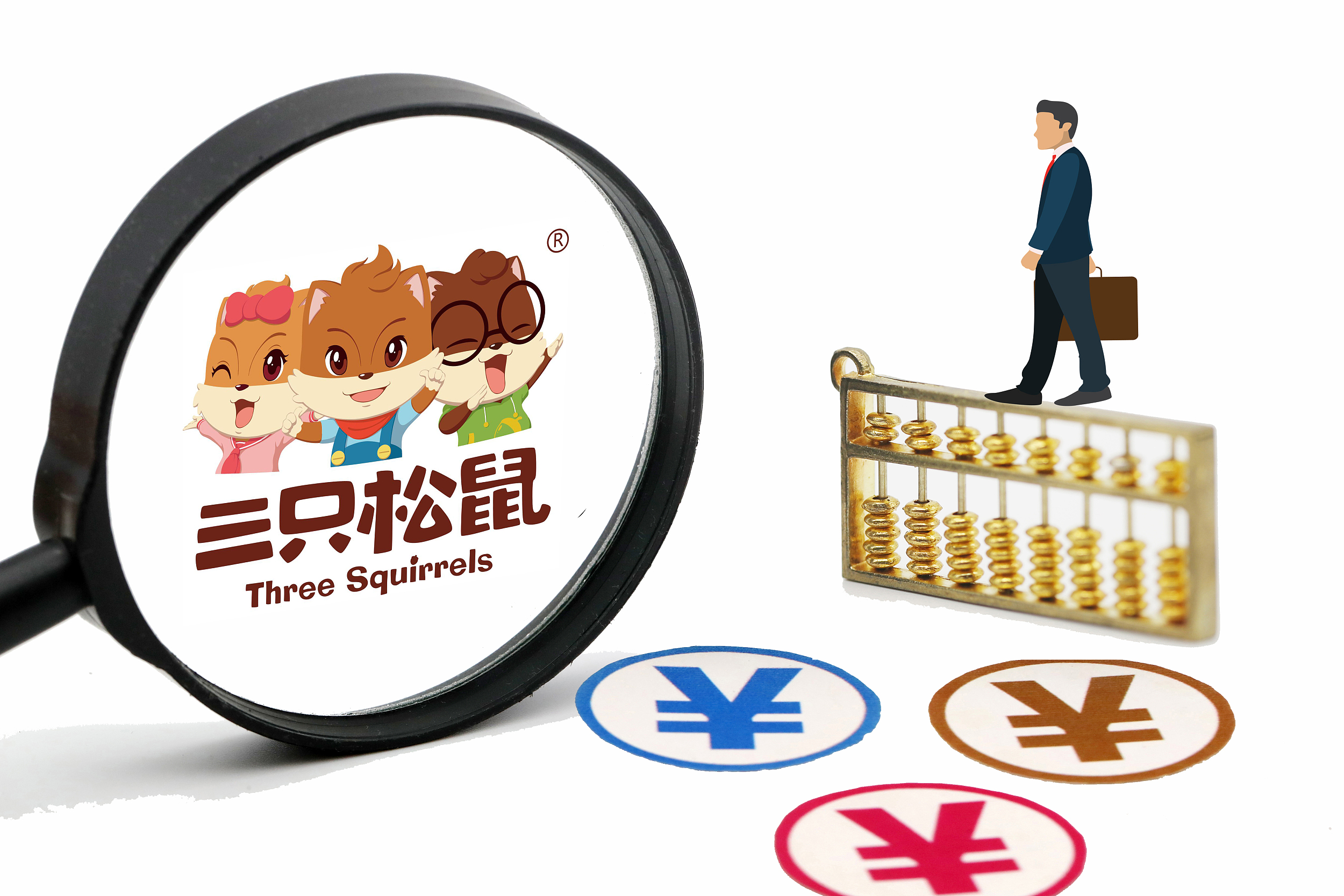 三只松鼠图标logo图片