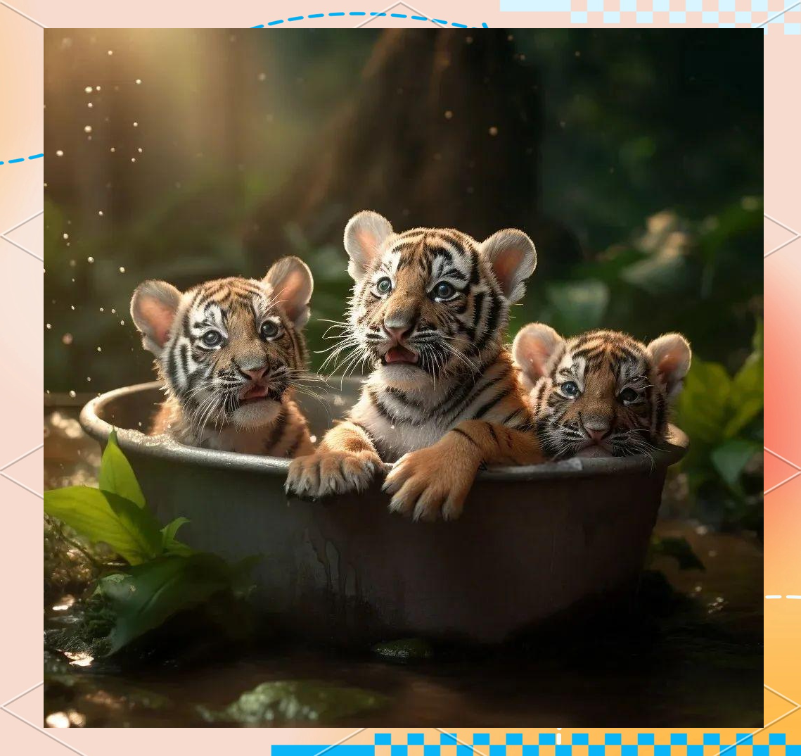 老虎与狮子:谁更能展现森林之王的魅力?