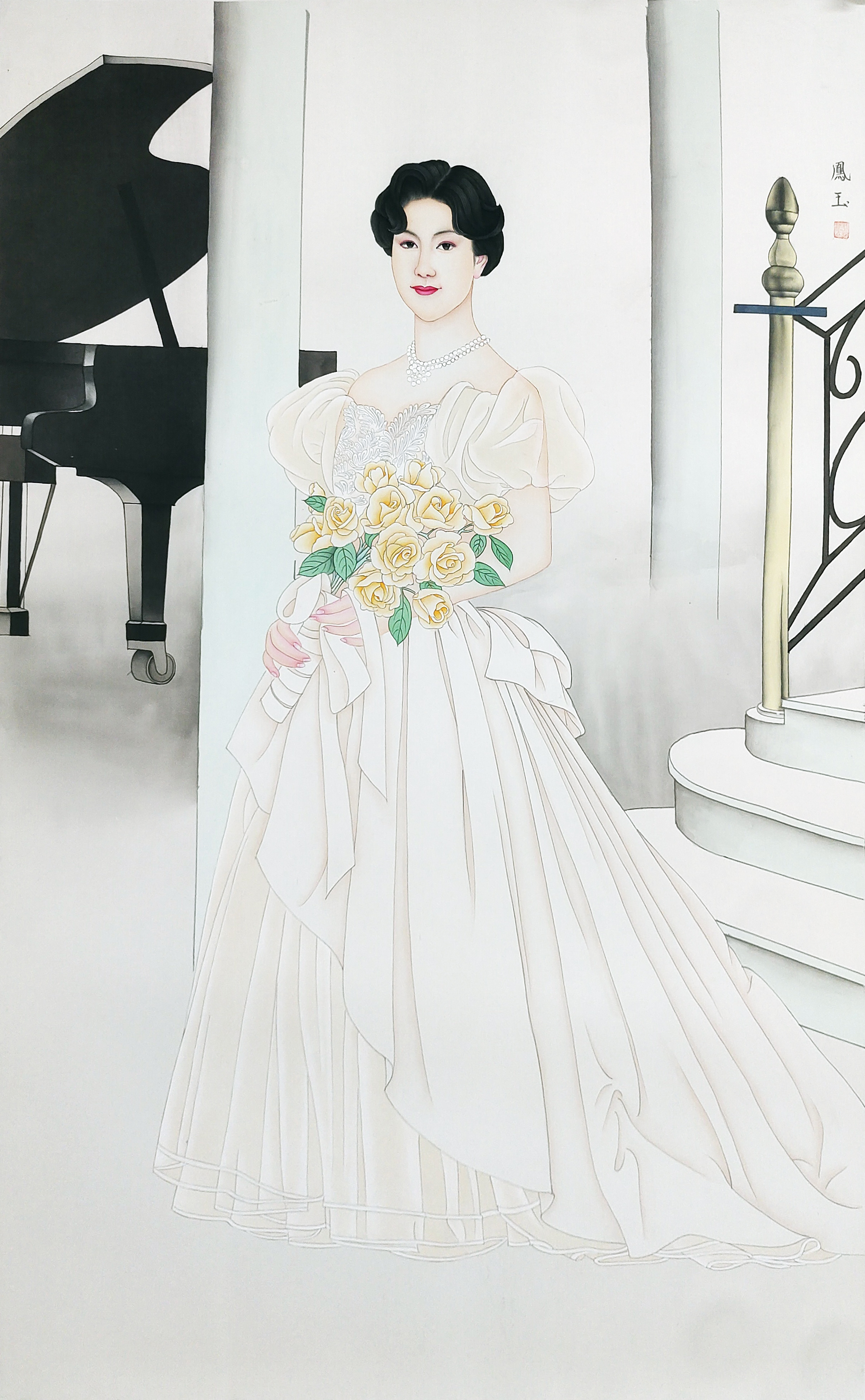 刘凤玉:起绢弄粉彩,细心巧神韵