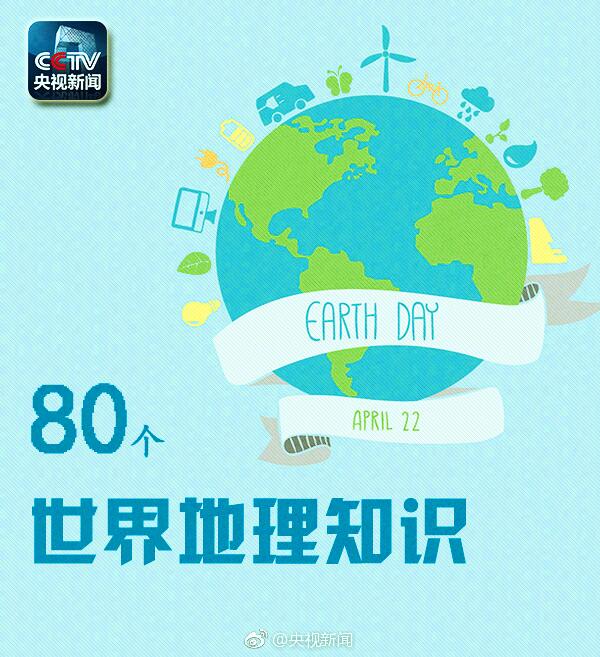 央视新闻:80个世界地理知识,记得收藏下来背!