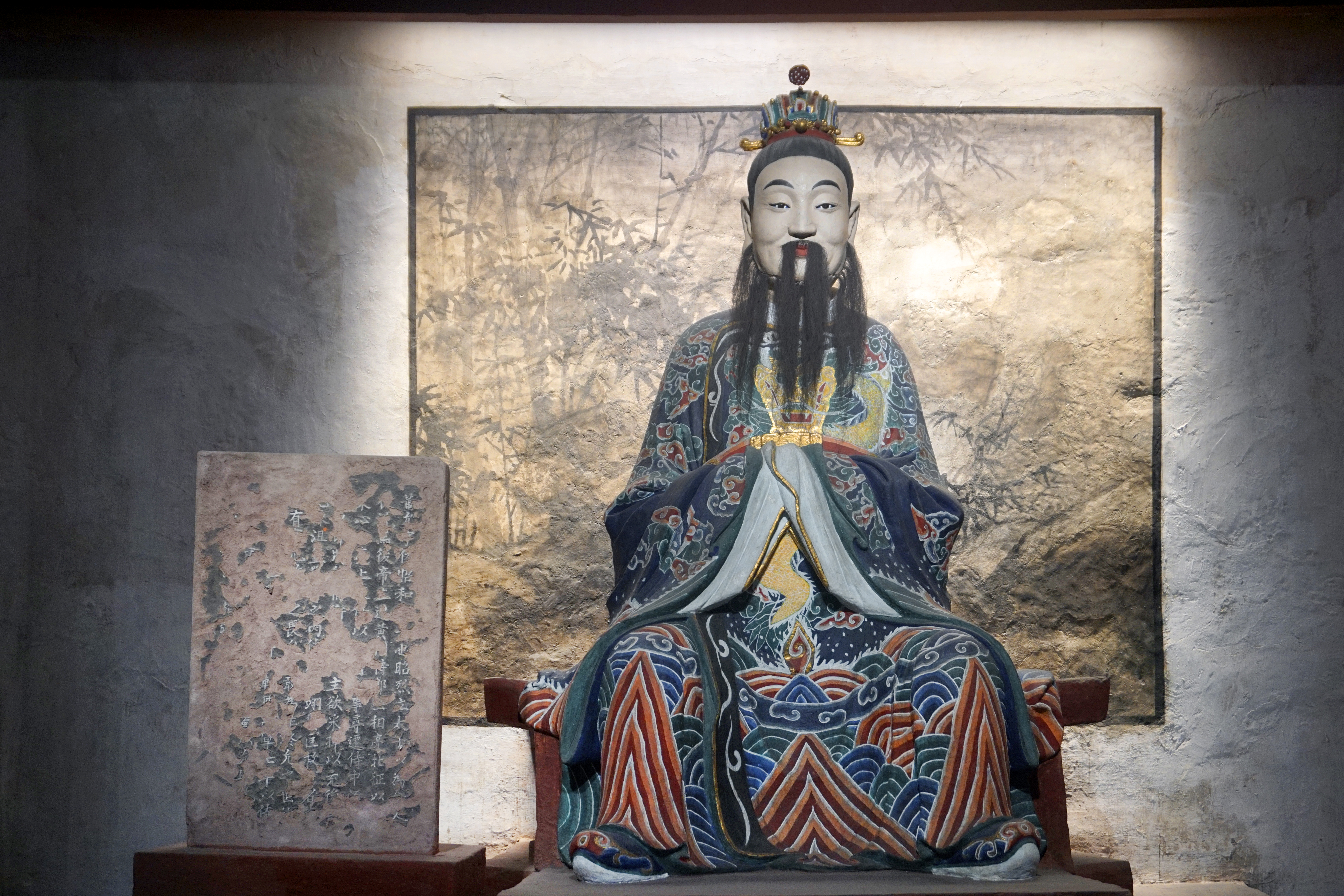 去成都武侯祠一睹三国蜀汉人物容貌:蜀汉四相塑像