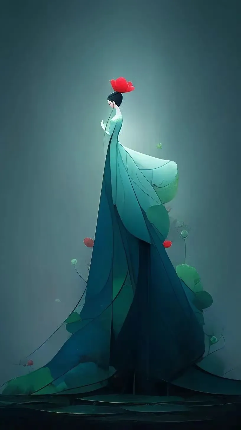 女人如花壁纸,要努力绽放,更要优雅凋零