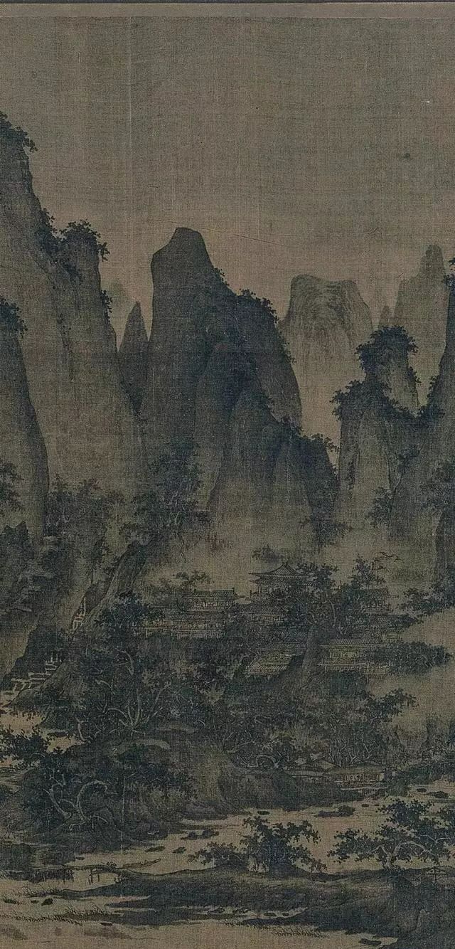 多家名画中的夏山图,尽享清凉美景!