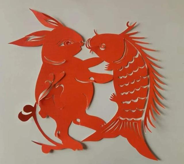 百兔剪纸送祝福非遗手艺花样多丨爱申活暖心春