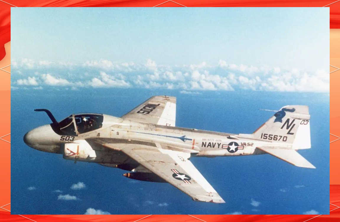 美国a-6 intruder舰载攻击机介绍