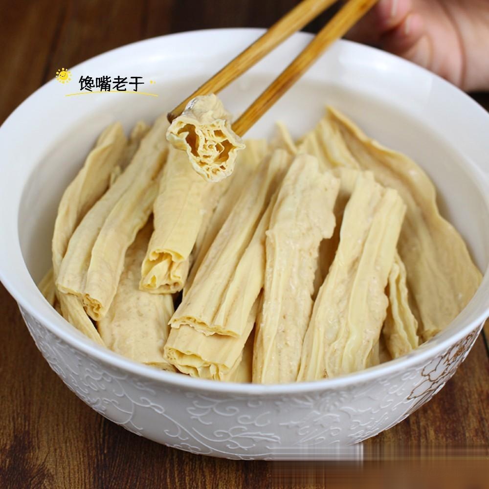 泡腐竹,用清水泡得慢?教你饭店的方法,10分钟泡软,筋道不夹生