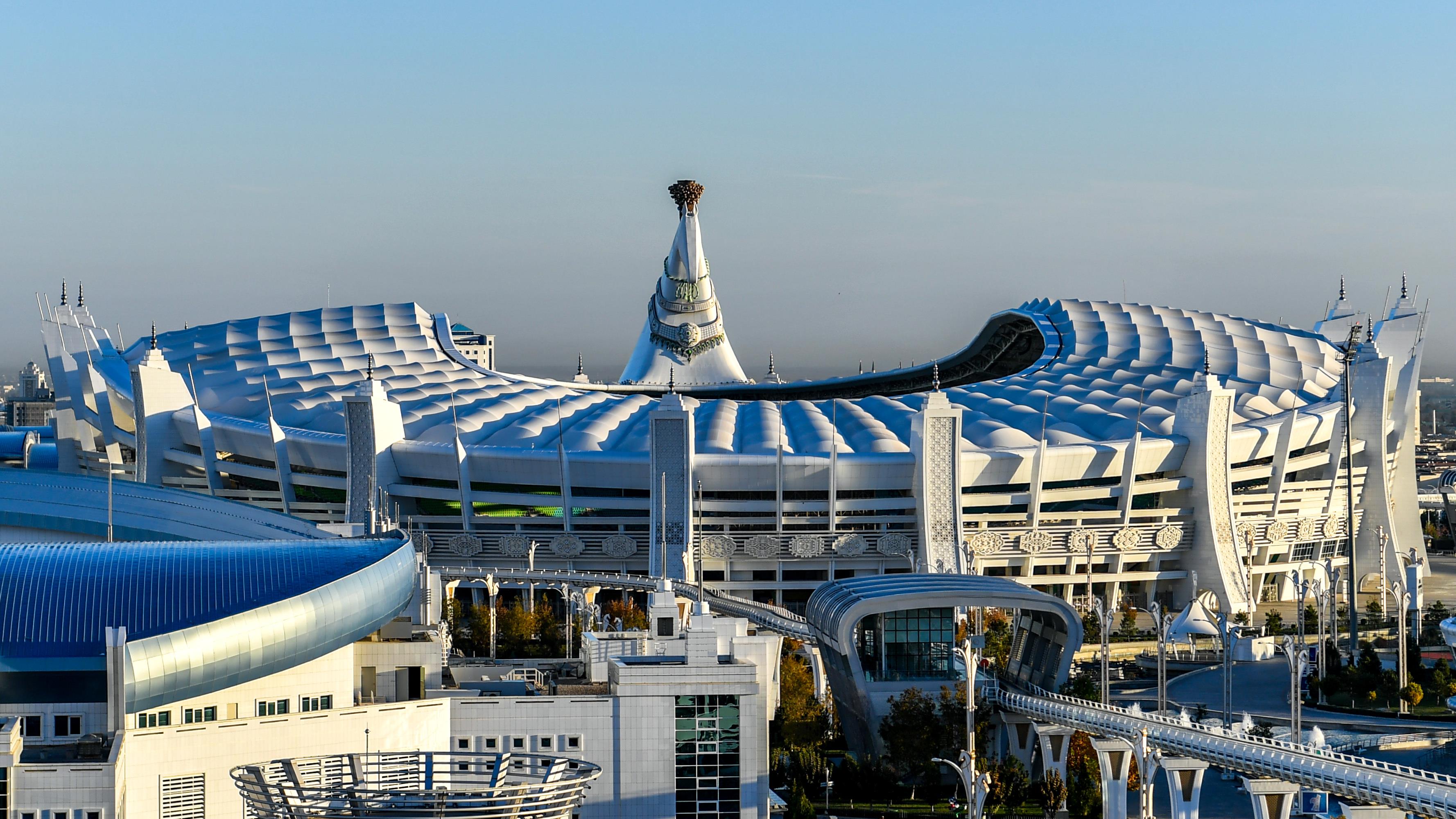 探访"白色大理石之城"阿什哈巴德