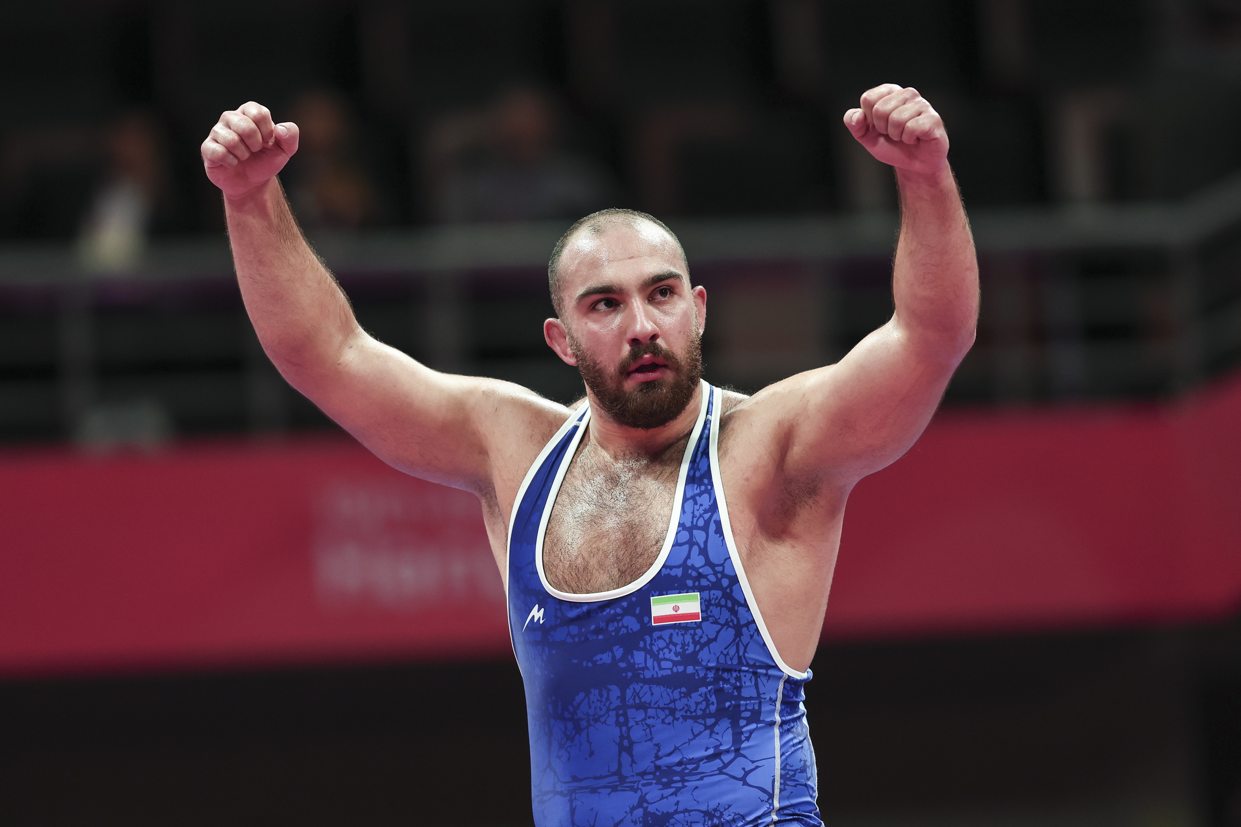 摔跤——男子自由式125公斤级赛况(2)