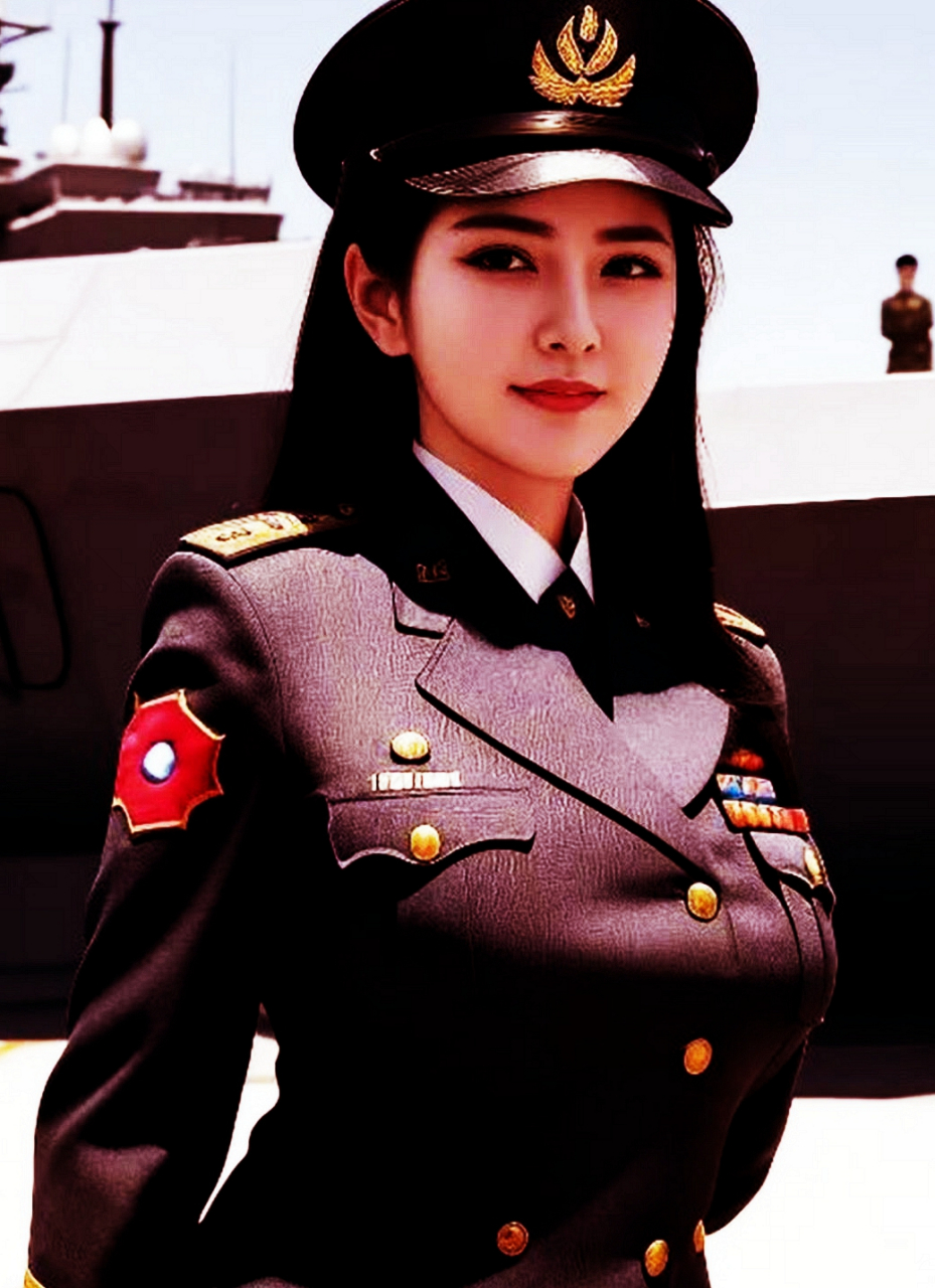 作为一名女警察,很多韩国人都称她为"韩国最美女警".